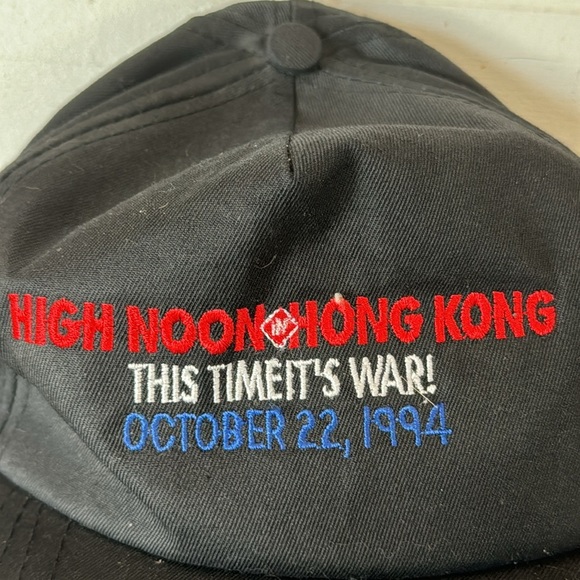 94’ Boxing Promo High Noon in Hong Kong SnapBack Hat OS NWOT - Picture 2 of 10